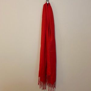 New Red Scarf from Italy